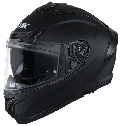 SMK Typhoon Matte Black Helmet MA200