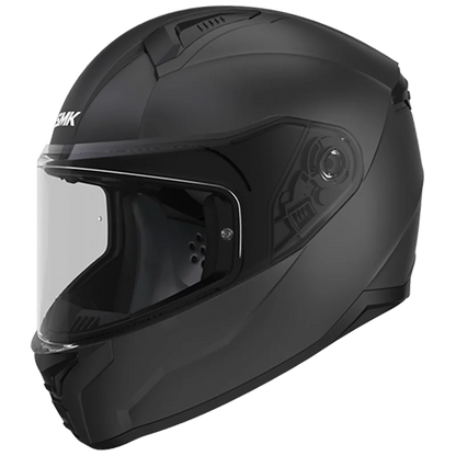SMK Bionic Youth Matte Black Helmet MA200