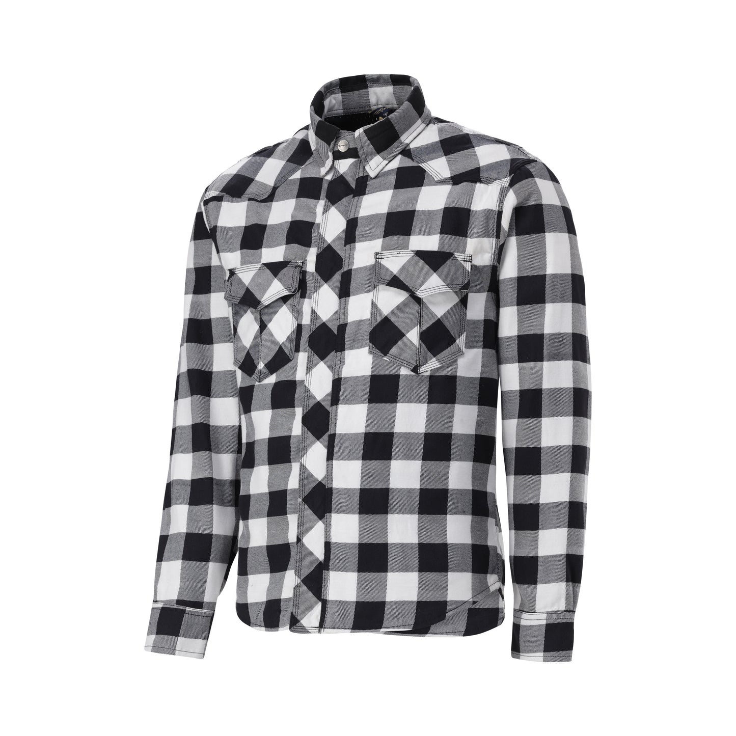 Nexo KEVLAR Flanel Rider Shirt - Black White