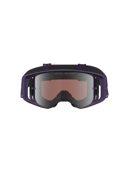 Alpinestars Supertech Hunta Purple/White Mirror Silver