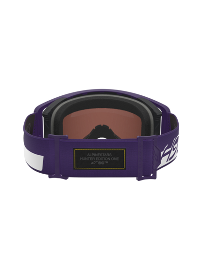 Alpinestars Supertech Hunta Purple/White Mirror Silver