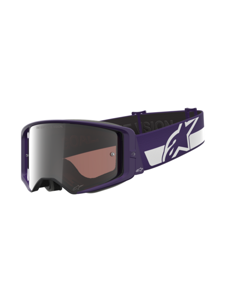 Alpinestars Supertech Hunta Purple/White Mirror Silver
