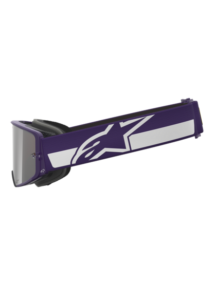 Alpinestars Supertech Hunta Purple/White Mirror Silver
