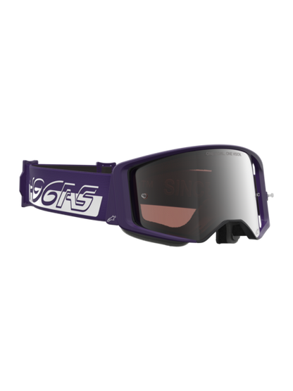 Alpinestars Supertech Hunta Purple/White Mirror Silver