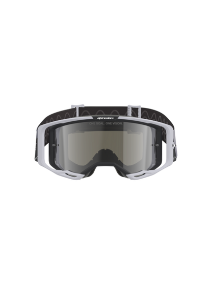 Alpinestars Vision 8 Lahnd Goggles Iron Camo Mirror Silver