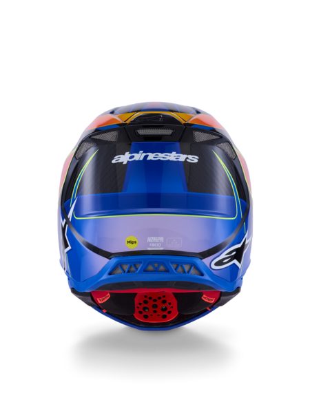 Supertech M10 Era Helmet ECE Blue/Red/Yellow