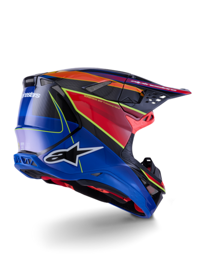 Supertech M10 Era Helmet ECE Blue/Red/Yellow