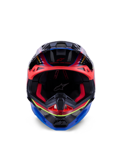 Supertech M10 Era Helmet ECE Blue/Red/Yellow