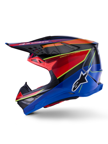 Supertech M10 Era Helmet ECE Blue/Red/Yellow