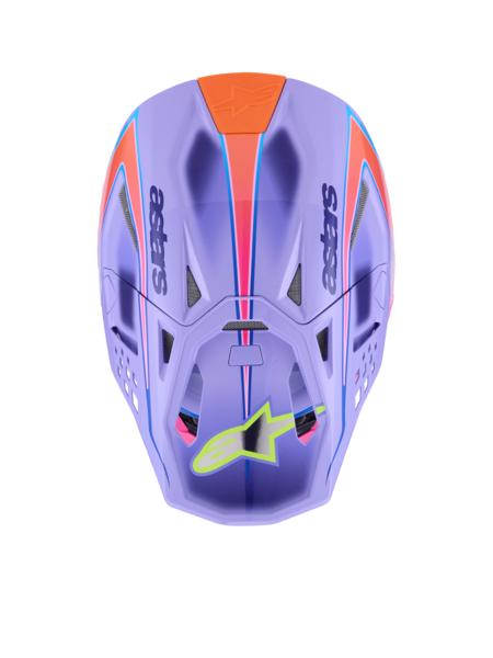 Supertech M10 J Lawrence Helmet ECE Purple/Pink/Yellow