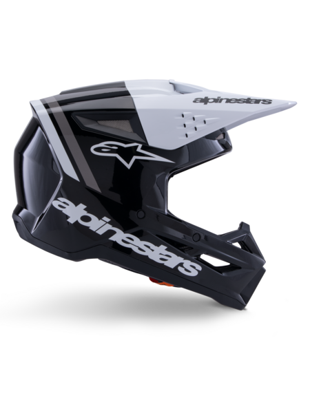Supertech M3 Radium Helmet Black/White/Grey ECE06