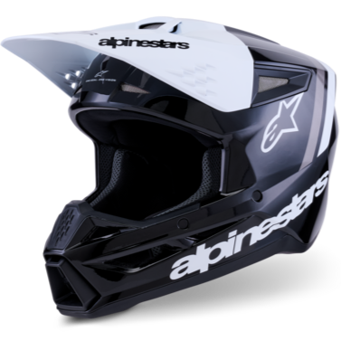 Supertech M3 Radium Helmet Black/White/Grey ECE06