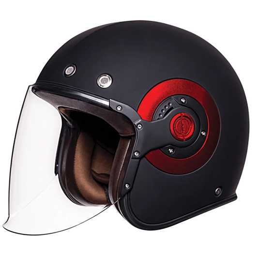 SMK Retro Jet Matte Black MA230