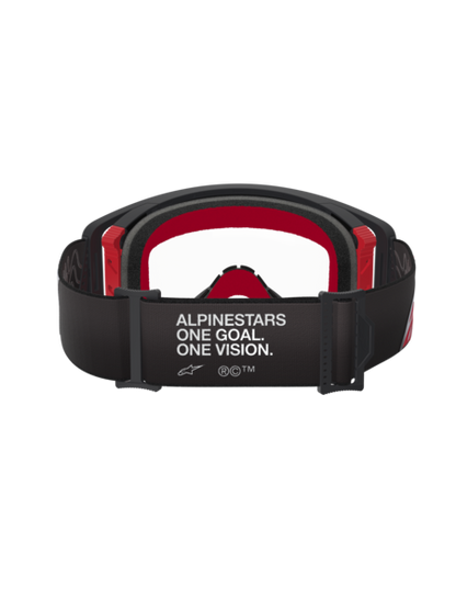 Alpinestars Supertech Corp Goggles Black/Red Mirror Silver