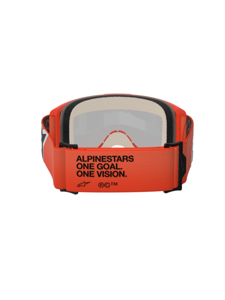 Alpinestars Vision 5 Corp Goggles Orange Mirror Red