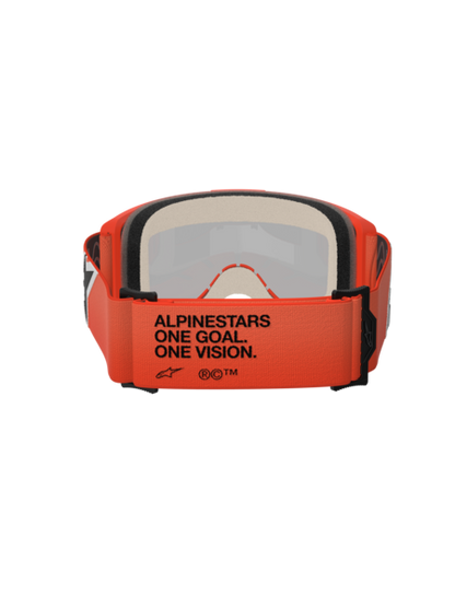 Alpinestars Vision 5 Corp Goggles Orange Mirror Red