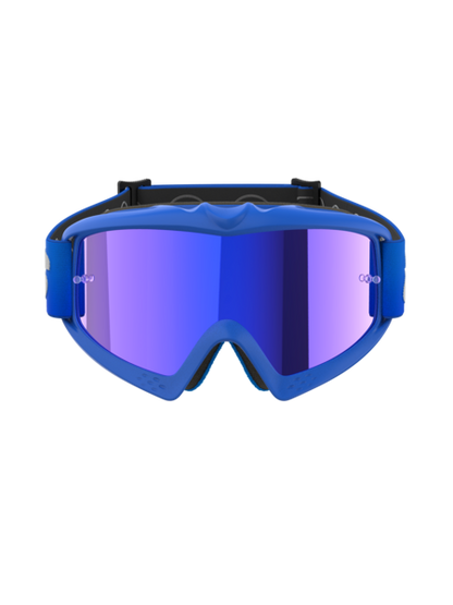 Alpinestars Youth Vision Blaze Goggles Blue Mirror Blue