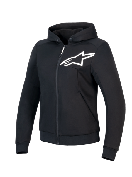 Alpinestars Stella Chrome Sport V2 Hoodie Black/White