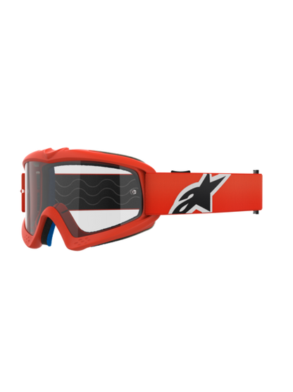 Alpinestars Youth Vision Corp Goggles Orange Clear