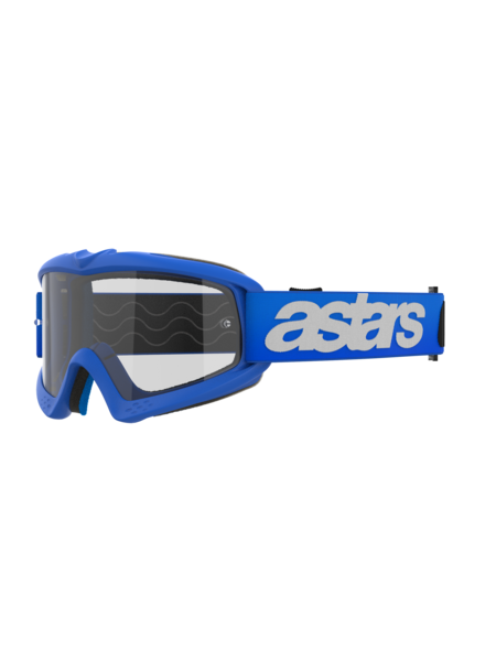 Alpinestars Youth Vision Blaze Goggles Blue Clear