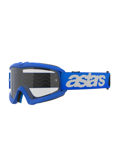 Alpinestars Youth Vision Blaze Goggles Blue Clear