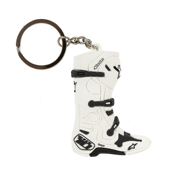 Alpinestars Tech 10 FOB Keychain White