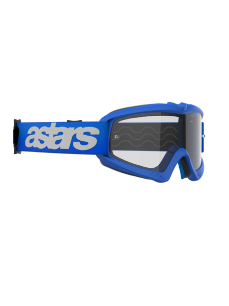 Alpinestars Youth Vision Blaze Goggles Blue Clear