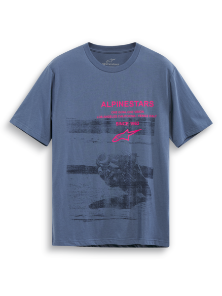 Alpinestars Granpremo SS CSF T-Shirt Silver/Blue