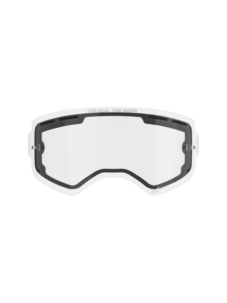 Alpinestars Supertech Replacement Goggle Lens Double Pane Clear