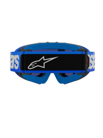 Alpinestars Youth Vision Blaze Goggles Blue Mirror Blue