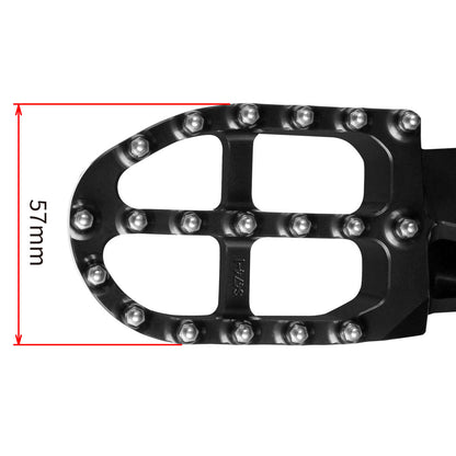 Zeta Aluminium Foot Pegs Stark Varg Titanium