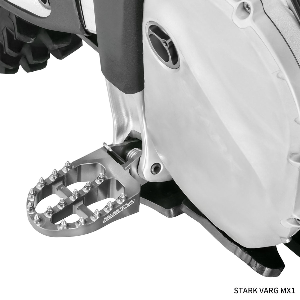 Zeta Aluminium Foot Pegs Stark Varg Titanium