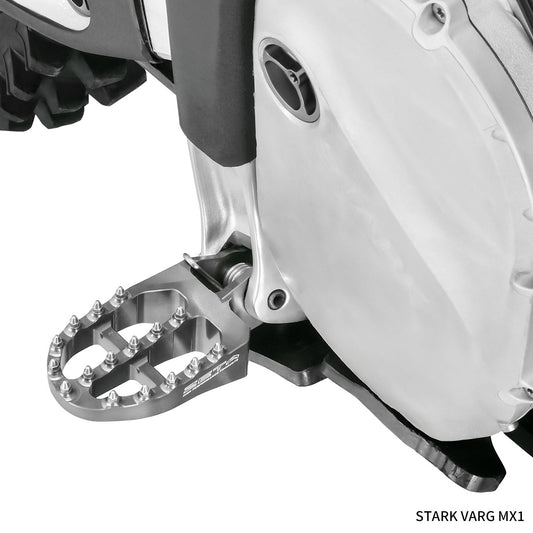 Zeta Aluminium Foot Pegs Stark Varg Titanium