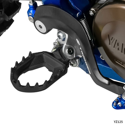 Zeta Max Foot Pegs Yamaha YZ / YZ-F / WR-F Black