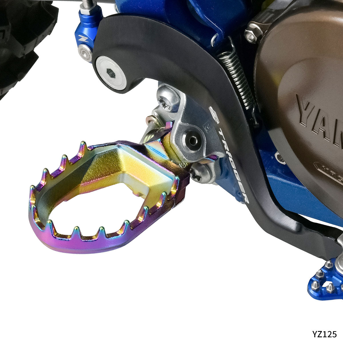 Zeta Max Foot Pegs Yamaha YZ / YZ-F / WR-F Oil Slick