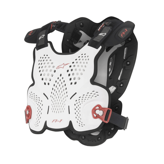 Alpinestars A-1 Roost Guard Chest Protector White/Black/Red