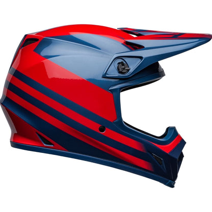 Bell MX-9 MIPS Disrupt True Blue/Red