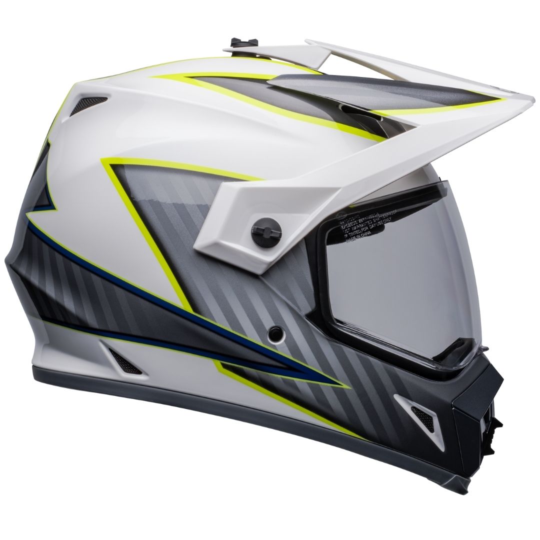 Bell MX-9 Adventure MIPS Dalton White/HiViz