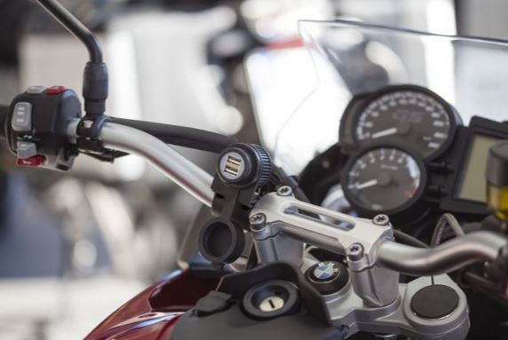 Interphone Double USB Port Handle Bar Mount