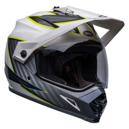 Bell MX-9 Adventure MIPS Dalton White/HiViz