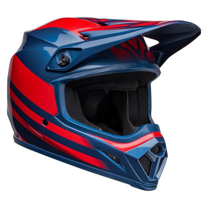 Bell MX-9 MIPS Disrupt True Blue/Red