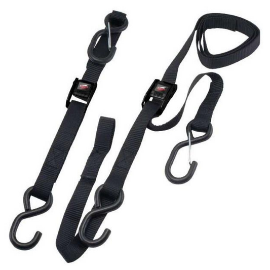 Dirt Freak T2 Cambuckle Tiedown Black (set of 2)