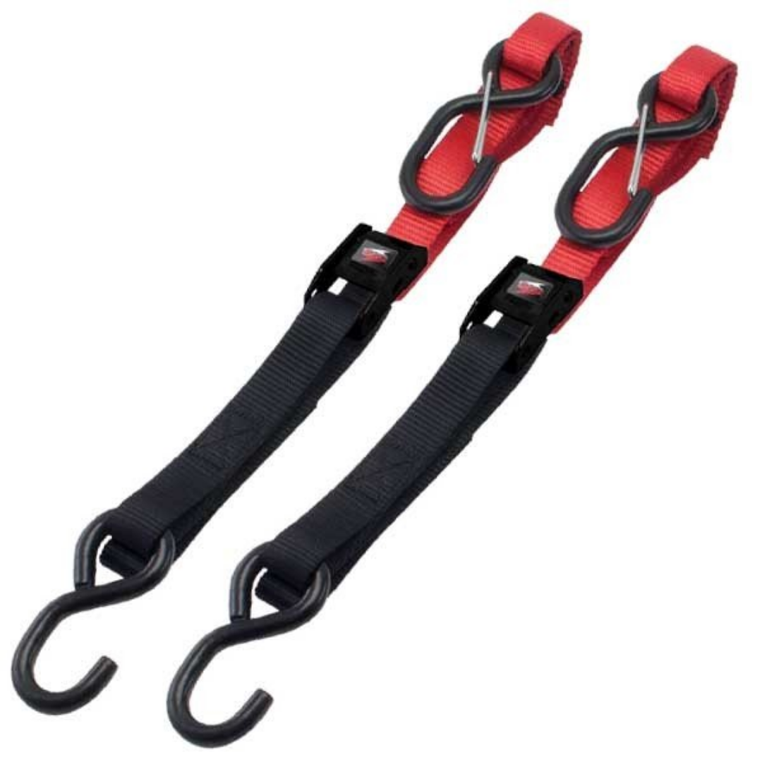 Dirt Freak T2 Cambuckle Tiedown Red
