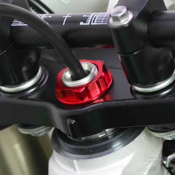 Zeta Stem Nut M22X27 - P1.0 H12 Red