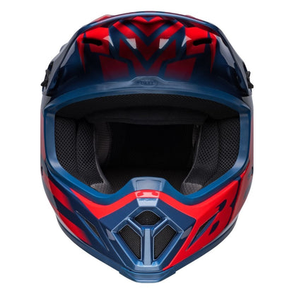 Bell MX-9 MIPS Disrupt True Blue/Red