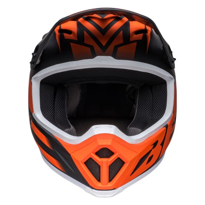 Bell MX-9 MIPS Disrupt Matte Black/Orange