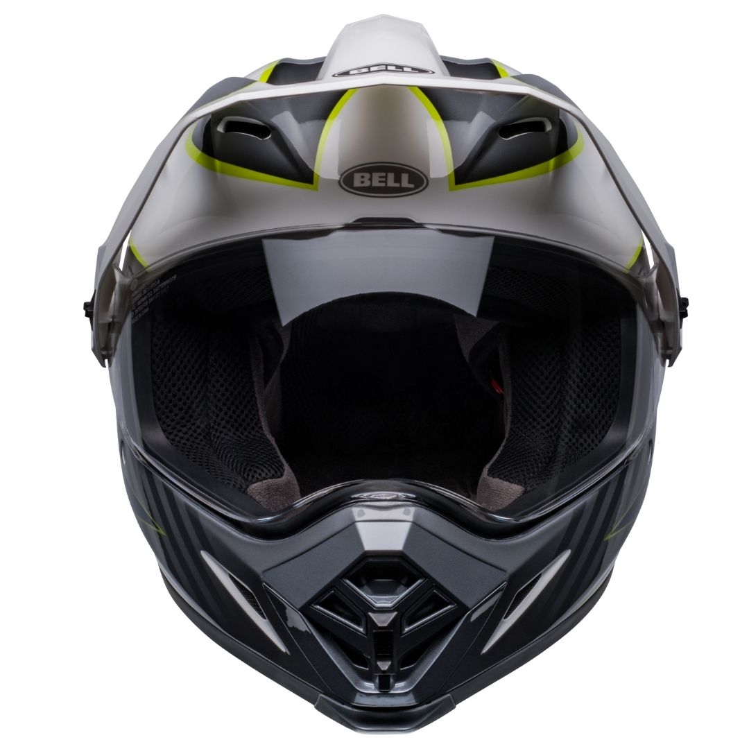 Bell MX-9 Adventure MIPS Dalton White/HiViz