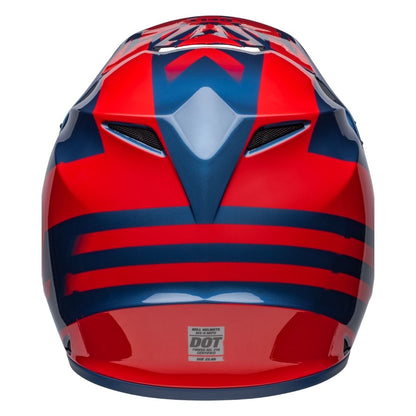 Bell MX-9 MIPS Disrupt True Blue/Red