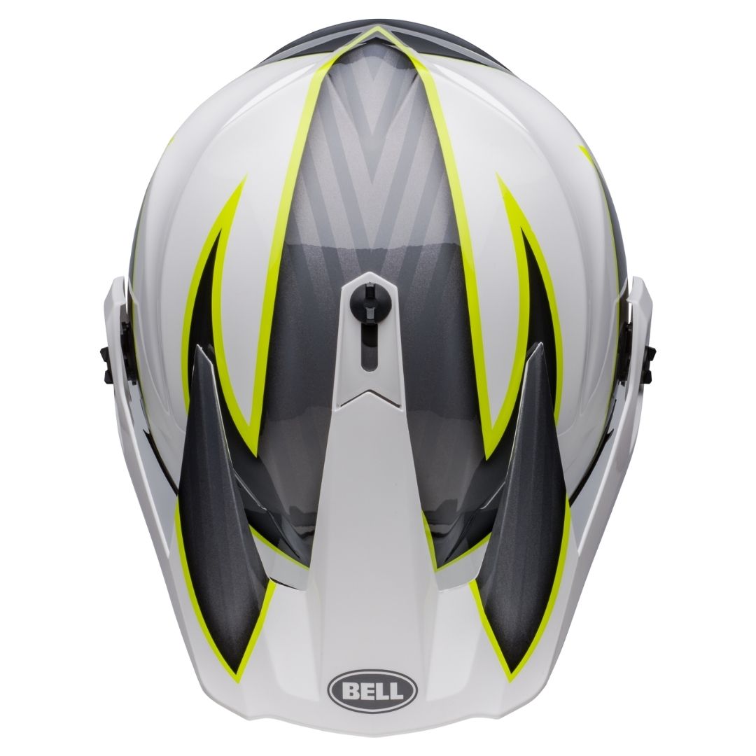 Bell MX-9 Adventure MIPS Dalton White/HiViz