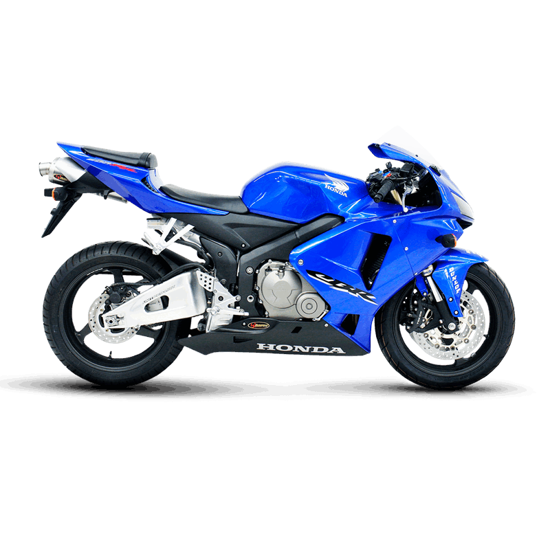 Akrapovic HONDA CBR 600 RR 2005 Slip-On Line (Titanium)